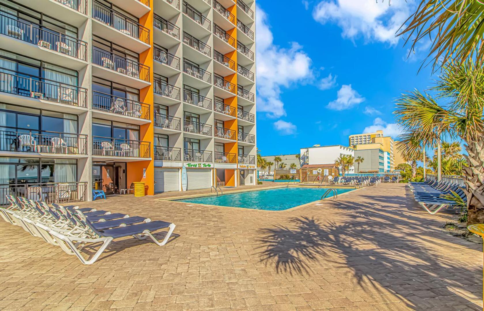 Oceanview 1 Bedroom Suite Landmark Resort 548 Perfect For A Couple Or Party Of 4 Миртъл Бийч Екстериор снимка